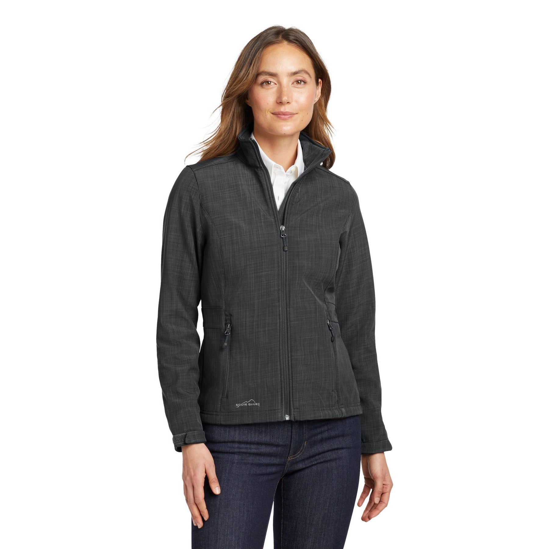 Eddie Bauer-Eddie Bauer® Women's Shaded Crosshatch Soft Shell Jacket. EB533-MedTech-3